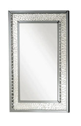 Nysa Mirrored & Faux Crystals Wall Decor Model 97387 By ACME Furniture